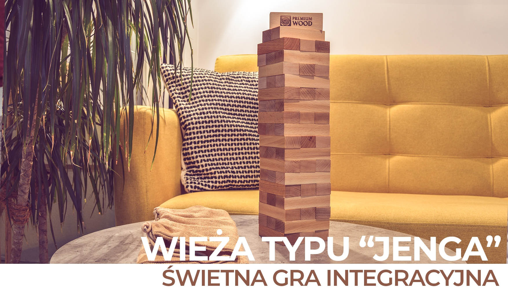 wieża jenga